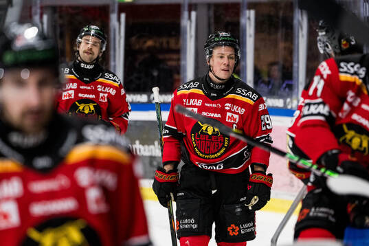 Luleås Erik Gustafsson deppar