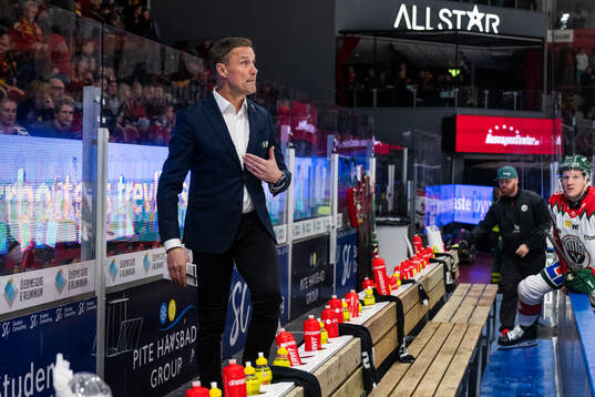 Frölundas tränare Roger Rönnberg