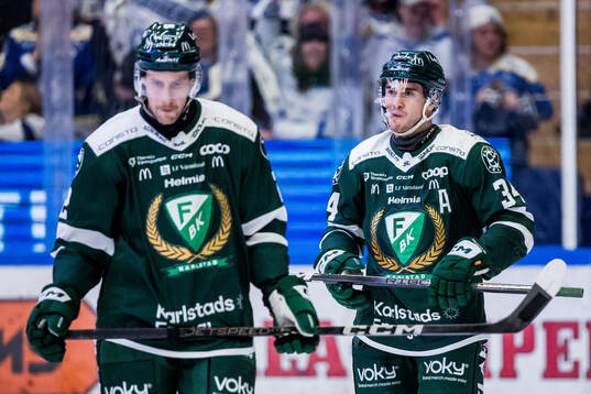 Färjestads Michael Lindqvist deppar
