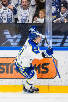 Leksands Martin Karlsson jublar