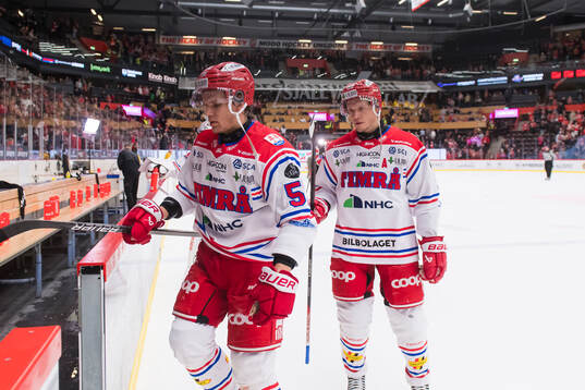 Timrås Anton Wedin och Didrik Strömberg deppar
