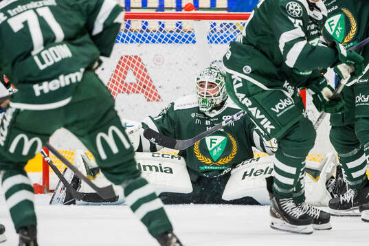 Färjestads målvakt Maxime Lagacé