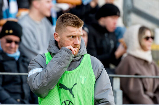 Malmö FFs Anders Christiansen deppar