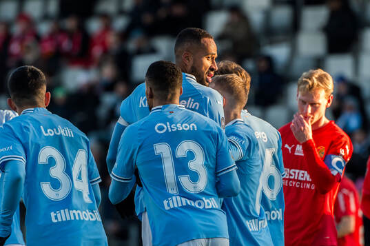 Malmö FFs Isaac Kiese Thelin jublar
