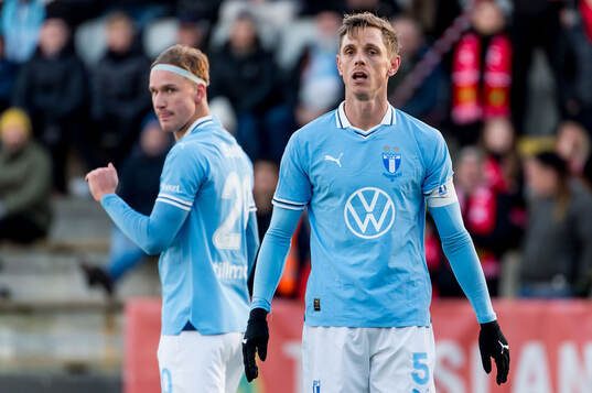 Malmö FFs Søren Rieks deppar