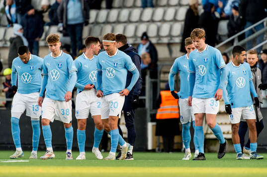Malmö FFs spelare deppar