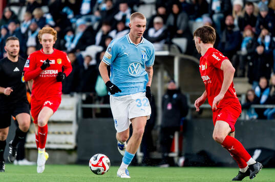 Malmö FFs Daniel Gudjohnsen