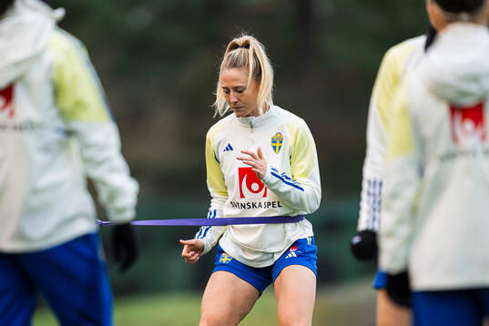 Rebecka Blomqvist of the Swedish women's national football