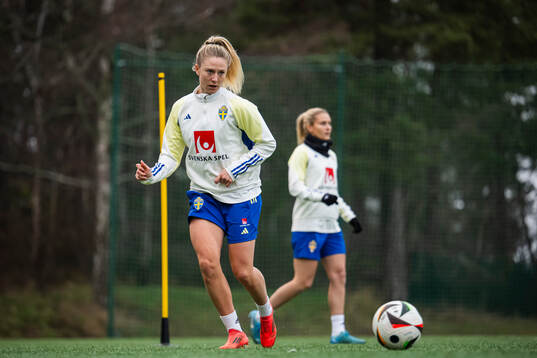 Rebecka Blomqvist of the Swedish women's national football
