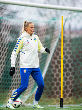 Fridolina Rolfö of the Swedish women's national football