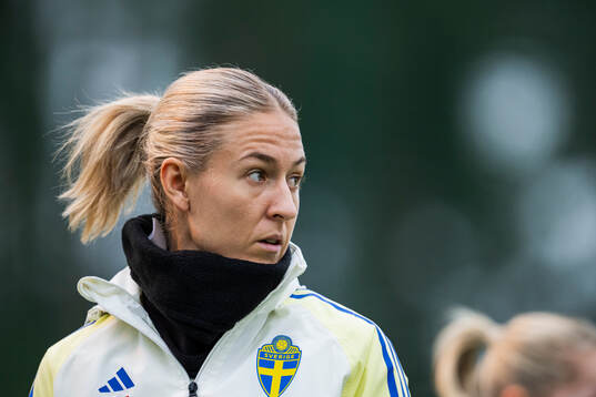 Emma Kullberg of the Swedish women's national football team