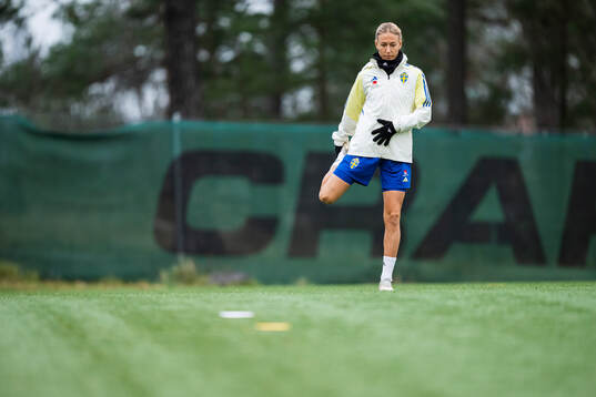 Emma Kullberg of the Swedish women's national football team