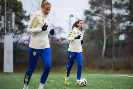 Rusul Rosa Kafaji of the Swedish women's national football