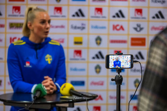 Stina Blackstenius of the Swedish women's national football