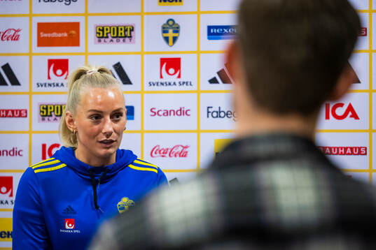 Stina Blackstenius of the Swedish women's national football
