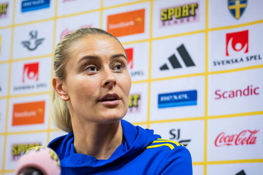 Amanda Nildén of the Swedish women's national football