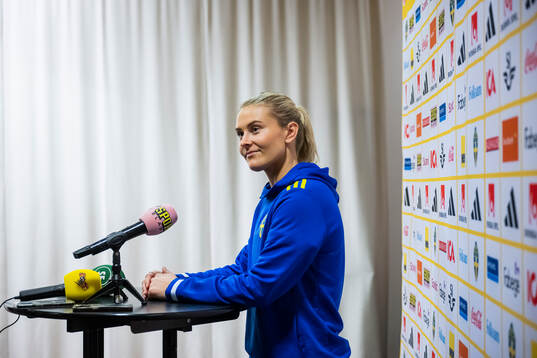 Amanda Nildén of the Swedish women's national football