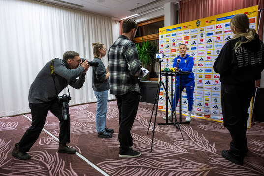 Amanda Nildén of the Swedish women's national football
