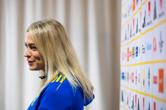 Fridolina Rolfö of the Swedish women's national football