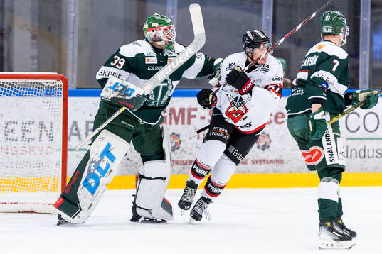 Tingsryds Emil Cederlund och Nybros Radek Muzik