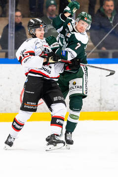 Nybros Elias Stenman och Tingsryds Kevin Ekman Larsson