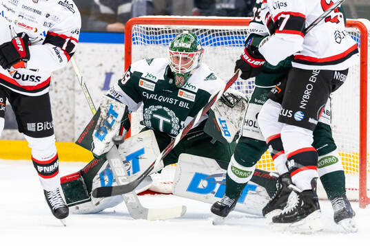 Tingsryds målvakt Emil Cederlund