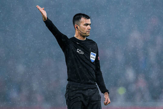 Referee Rohit Saggi