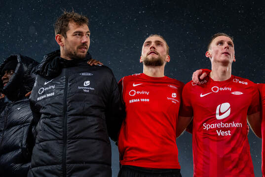 Fredrik Pallesen Knudsen, Mads Sande and Joachim Soltvedt