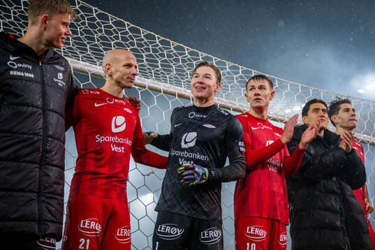 Ruben Kristiansen, goalkeeper Mathias Dyngeland, Emil