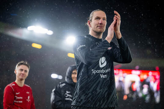 Goalkeeper Eirik Holmen Johansen of Brann