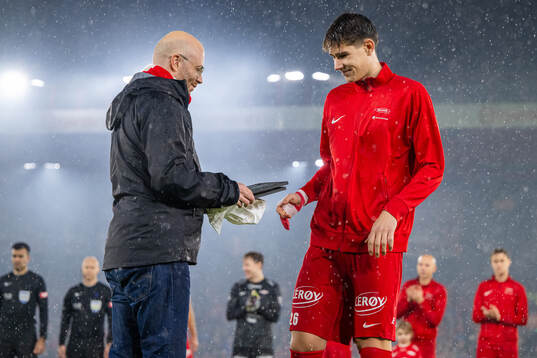 Erlend Vågane, head of the supporter group Bataljonen,