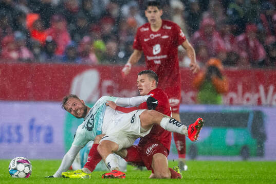 Sander Svendsen of Viking and Emil Kornvig of Brann