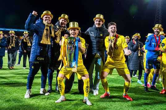 Gaute Helstrup, assistant coach of Bodø/Glimt, Jo Nymo