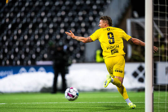 Kasper Høgh of Bodø/Glimt celebrates