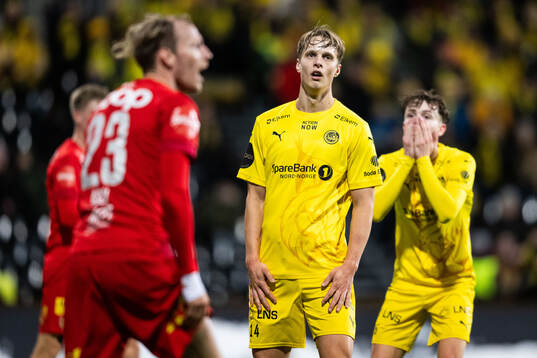 Ulrik Saltnes of Bodø/Glimt looks dejected