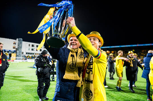 Gaute Helstrup, assistant coach of Bodø/Glimt, and Patrick