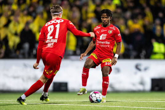 Vladimir Etson Antonio Felix Va of Lillestrømduring the