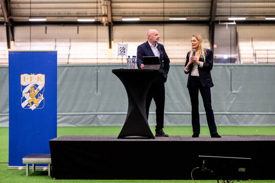IFK Göteborgs klubbdirektör Håkan Mild och