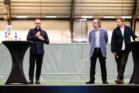 Valberedningen Olof Myhrman, ordförande, Adam Arvidsson