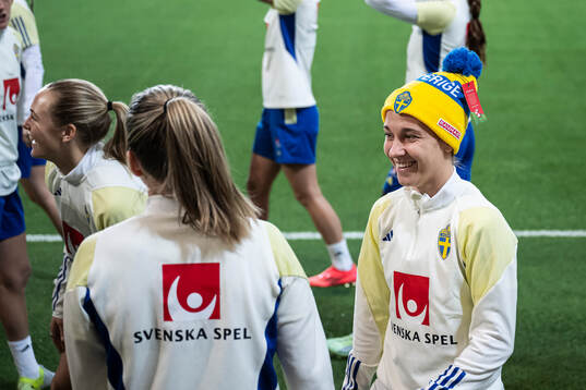 Julia Zigiotti Olme of the Swedish women's national