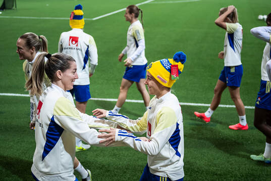Linda Sembrant and Julia Zigiotti Olme of the Swedish