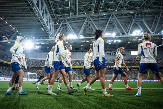 Fridolina Rolfö, Magdalena Eriksson, Hanna Wijk and Hanna