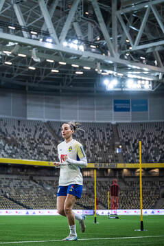 Kosovare Asllani of the Swedish women's national football