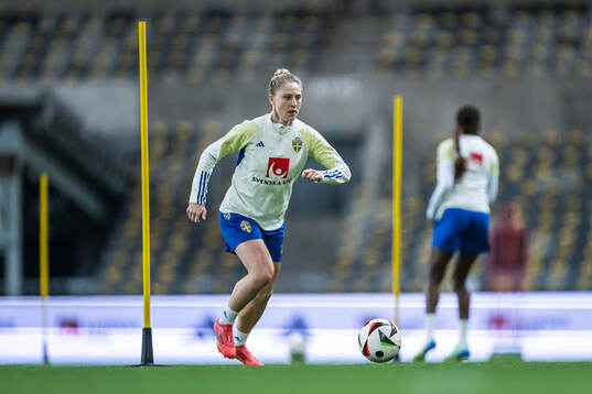 Rebecka Blomqvist of the Swedish women's national football