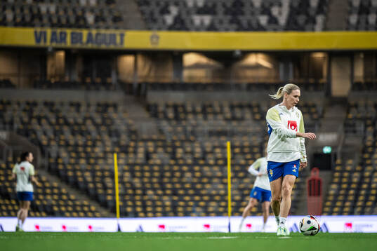 Jonna Andersson of the Swedish women's national football
