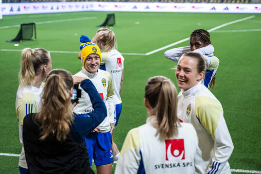 Filippa Angeldahl of the Swedish women's national football