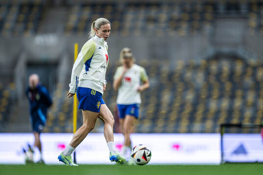 Jonna Andersson of the Swedish women's national football