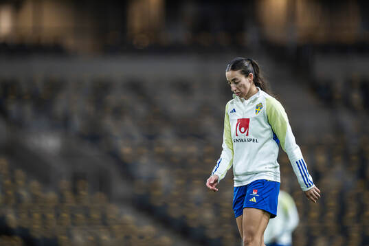 Rosa Kafaji of the Swedish women's national football team
