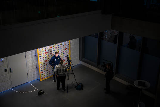 Head coach Peter Gerhardsson of the Swedish women's
