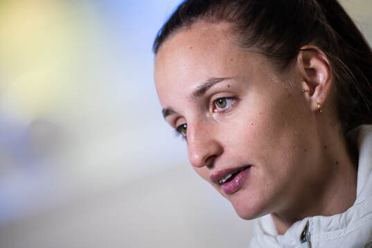 Nathalie Björn of the Swedish women's national football